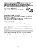 Preview for 131 page of Panasonic DMCFH22 - DIGITAL STILL CAMERA Operating Instructions For Advanced Features