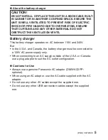 Preview for 5 page of Panasonic DMCFH22K Basic Operating Instructions Manual