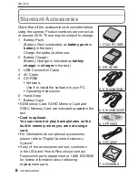 Preview for 8 page of Panasonic DMCFH22K Basic Operating Instructions Manual