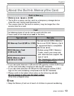 Preview for 13 page of Panasonic DMCFH22K Basic Operating Instructions Manual