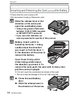 Preview for 14 page of Panasonic DMCFH22K Basic Operating Instructions Manual