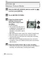 Preview for 20 page of Panasonic DMCFH22K Basic Operating Instructions Manual