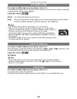 Предварительный просмотр 88 страницы Panasonic DMCFH3 - DIGITAL STILL CAMERA Operating Instructions Manual