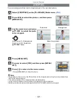 Предварительный просмотр 101 страницы Panasonic DMCFH3 - DIGITAL STILL CAMERA Operating Instructions Manual