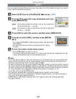 Предварительный просмотр 107 страницы Panasonic DMCFH3 - DIGITAL STILL CAMERA Operating Instructions Manual