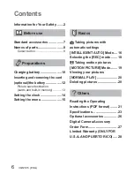 Preview for 6 page of Panasonic DMCFP2 - DIGITAL STILL CAMERA Basic Operating Instructions Manual