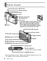 Preview for 8 page of Panasonic DMCFP2 - DIGITAL STILL CAMERA Basic Operating Instructions Manual