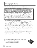 Preview for 10 page of Panasonic DMCFP2 - DIGITAL STILL CAMERA Basic Operating Instructions Manual