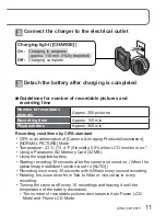 Preview for 11 page of Panasonic DMCFP2 - DIGITAL STILL CAMERA Basic Operating Instructions Manual