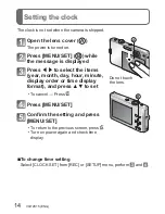 Preview for 14 page of Panasonic DMCFP2 - DIGITAL STILL CAMERA Basic Operating Instructions Manual