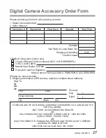 Preview for 27 page of Panasonic DMCFP2 - DIGITAL STILL CAMERA Basic Operating Instructions Manual