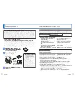 Preview for 38 page of Panasonic DMCFP2 - DIGITAL STILL CAMERA Basic Operating Instructions Manual