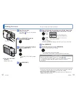 Preview for 40 page of Panasonic DMCFP2 - DIGITAL STILL CAMERA Basic Operating Instructions Manual