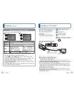 Preview for 73 page of Panasonic DMCFP2 - DIGITAL STILL CAMERA Basic Operating Instructions Manual