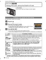 Preview for 38 page of Panasonic DMCFS15A Operating Instructions Manual