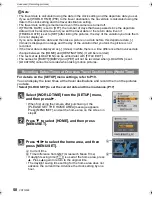 Preview for 58 page of Panasonic DMCFS15A Operating Instructions Manual