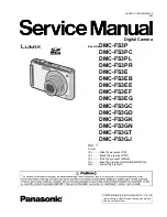 Panasonic DMCFS3P - Lumix Digital Camera Service Manual preview