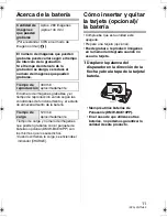 Preview for 11 page of Panasonic DMCFX33 - DIGITAL STILL CAMERA Instrucciones Básicas De Funcionamiento