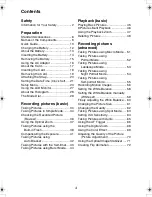 Preview for 4 page of Panasonic DMCFX5PP - DIGITAL STILL CAMERA Operating Instructions Manual