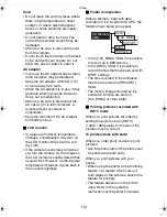 Preview for 112 page of Panasonic DMCFX5PP - DIGITAL STILL CAMERA Operating Instructions Manual