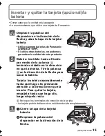 Preview for 15 page of Panasonic DMCFX700 - DIGITAL STILL CAMERA (Spanish) Instrucciones Básicas De Funcionamiento