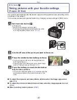 Preview for 53 page of Panasonic DMCFZ100 - DIGITAL STILL CAMERA Operating Instructions Manual