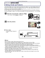 Preview for 74 page of Panasonic DMCFZ100K Operating Instructions Manual