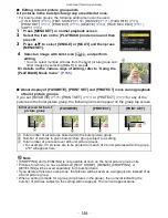 Preview for 156 page of Panasonic DMCFZ100K Operating Instructions Manual