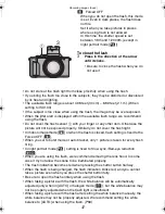 Preview for 37 page of Panasonic DMCFZ2 - DIGITAL STILL CAMERA Operating Instructions Manual