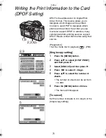 Preview for 71 page of Panasonic DMCFZ2 - DIGITAL STILL CAMERA Operating Instructions Manual