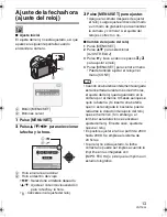 Preview for 13 page of Panasonic DMCFZ8K - Lumix Digital Camera (Spanish) Instrucciones De Funcionamiento