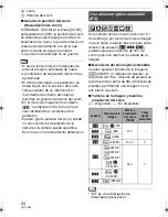 Preview for 24 page of Panasonic DMCFZ8K - Lumix Digital Camera (Spanish) Instrucciones De Funcionamiento