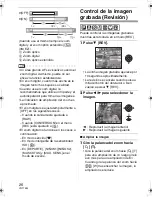 Preview for 26 page of Panasonic DMCFZ8K - Lumix Digital Camera (Spanish) Instrucciones De Funcionamiento