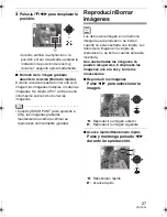 Preview for 27 page of Panasonic DMCFZ8K - Lumix Digital Camera (Spanish) Instrucciones De Funcionamiento