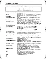 Preview for 30 page of Panasonic DMCFZ8K - Lumix Digital Camera (Spanish) Instrucciones De Funcionamiento