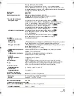 Preview for 31 page of Panasonic DMCFZ8K - Lumix Digital Camera (Spanish) Instrucciones De Funcionamiento