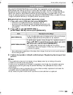 Preview for 109 page of Panasonic DMCG10K - DIGITAL CAMERA/LENS KIT Operating Instructions Manual