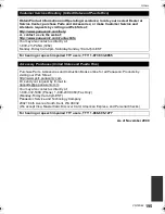 Preview for 195 page of Panasonic DMCG10K - DIGITAL CAMERA/LENS KIT Operating Instructions Manual