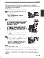 Preview for 25 page of Panasonic DMCGF1 - DIGITAL STILL CAMERA Instrucciones De Funcionamiento