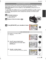 Preview for 29 page of Panasonic DMCGF1 - DIGITAL STILL CAMERA Instrucciones De Funcionamiento