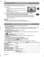 Preview for 44 page of Panasonic DMCGF1 - DIGITAL STILL CAMERA Instrucciones De Funcionamiento