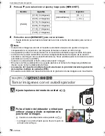 Preview for 70 page of Panasonic DMCGF1 - DIGITAL STILL CAMERA Instrucciones De Funcionamiento