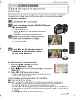 Preview for 77 page of Panasonic DMCGF1 - DIGITAL STILL CAMERA Instrucciones De Funcionamiento