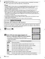 Preview for 78 page of Panasonic DMCGF1 - DIGITAL STILL CAMERA Instrucciones De Funcionamiento