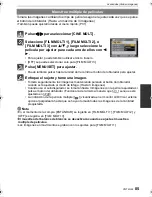 Preview for 85 page of Panasonic DMCGF1 - DIGITAL STILL CAMERA Instrucciones De Funcionamiento