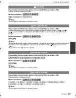 Preview for 121 page of Panasonic DMCGF1 - DIGITAL STILL CAMERA Instrucciones De Funcionamiento