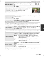 Preview for 131 page of Panasonic DMCGF1 - DIGITAL STILL CAMERA Instrucciones De Funcionamiento