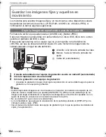 Предварительный просмотр 154 страницы Panasonic DMCGF1 - DIGITAL STILL CAMERA Instrucciones De Funcionamiento