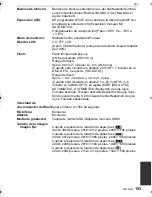 Preview for 193 page of Panasonic DMCGF1 - DIGITAL STILL CAMERA Instrucciones De Funcionamiento