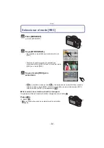 Предварительный просмотр 30 страницы Panasonic DMCGF2 - DIGITAL CAMERA-ADV FEATURES (Spanish) Instrucciones De Funcionamiento